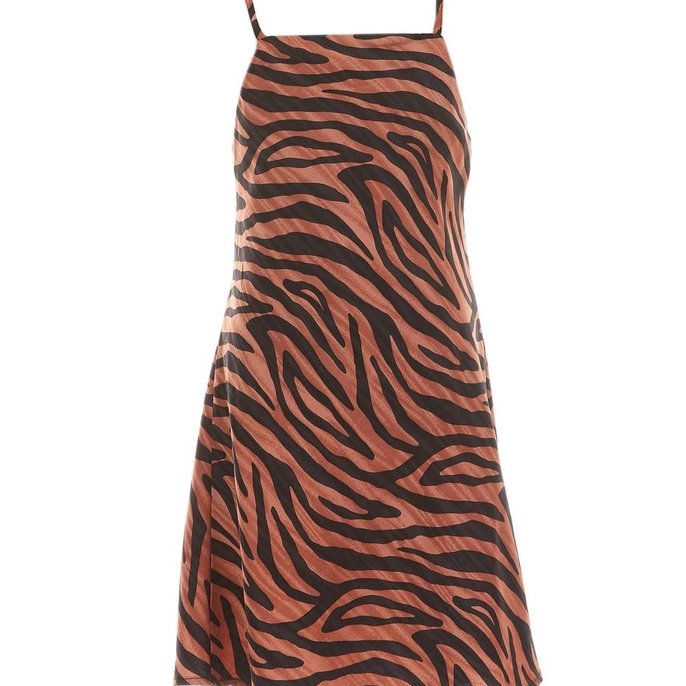 GB Big Girls Animal Print Mini Dress